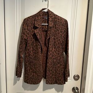 Level 99 Leopard Print Blazer